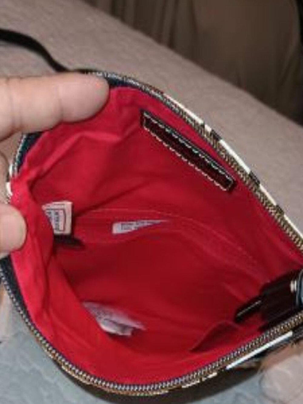 NEW Dooney & Bourke Pebble Grain Foldover Zip Crossbody Leopard - Picture 5 of 10